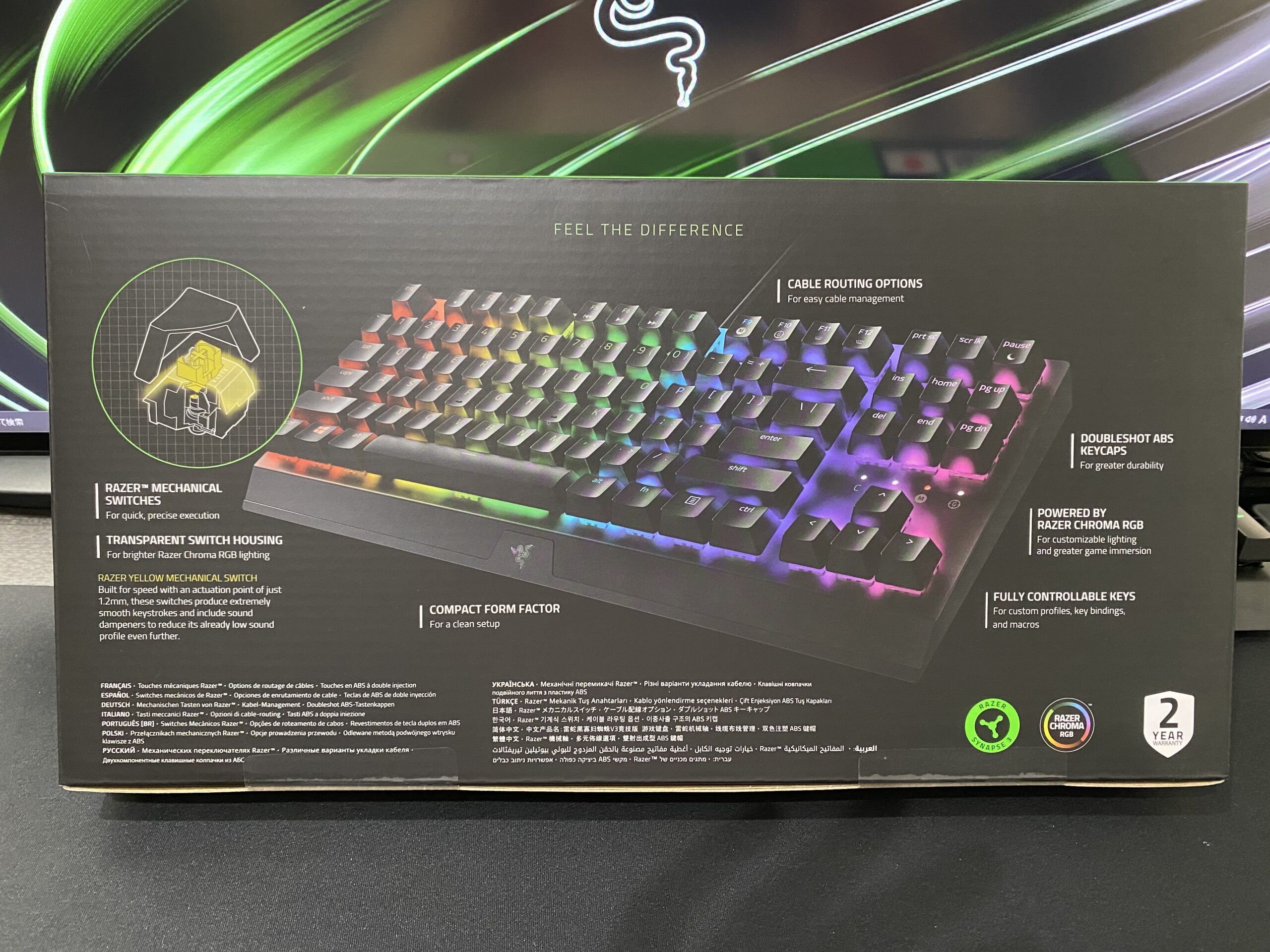 RAZER Blackwidow V3 TKL 緑軸+ その他