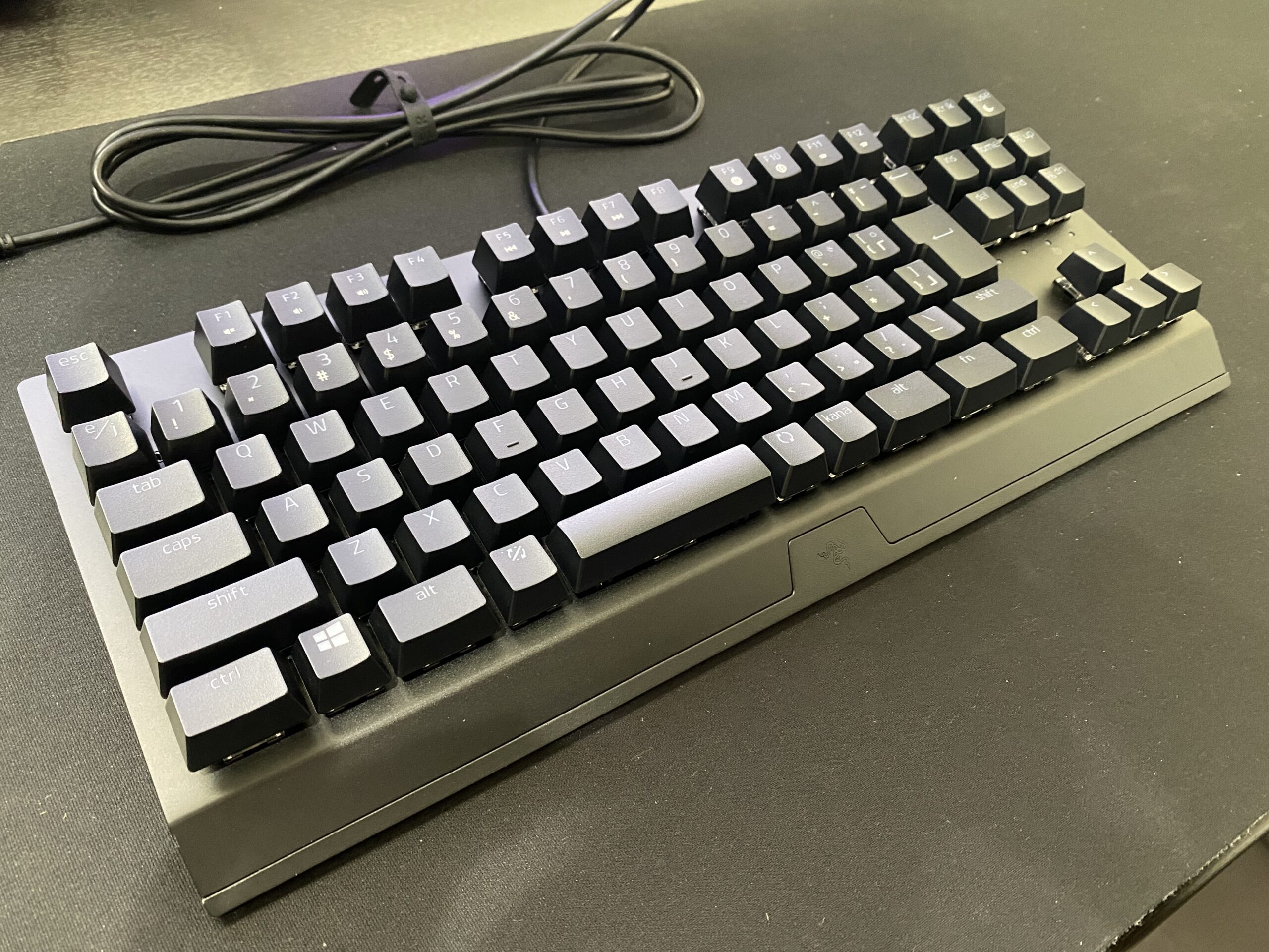 RAZER BLACKWIDOW V3 TENKEYLESS 黄軸